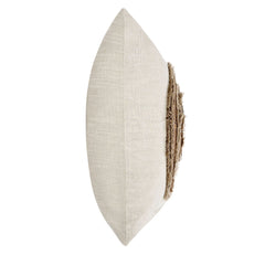 TL Pueblo Chestnut/ Natural Leather 22x22 Throw Pillow (Set of 2) - Ornate Home