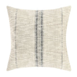 TL Ria Natural/Black Multiple Sizes Throw Pillow - Ornate Home