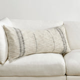 TL Ria Natural/Black Multiple Sizes Throw Pillow - Ornate Home