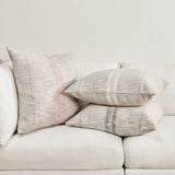 TL Ria Natural/Ivory Multiple Sizes Throw Pillow - Ornate Home