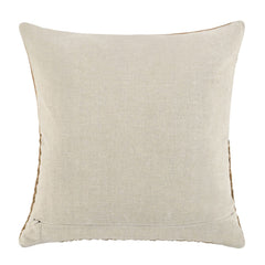 TL Toscano Chestnut Brown Leather Multiple Sizes Throw Pillow (Set of 2) - Ornate Home