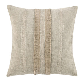 TL Valley Natural 22x22 Throw Pillow (Set of 2) - Ornate Home