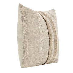 TL Valley Natural 22x22 Throw Pillow (Set of 2) - Ornate Home