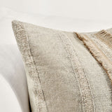 TL Valley Natural 22x22 Throw Pillow (Set of 2) - Ornate Home