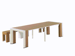Transformer Outdoor Dining Set - The Gathering | Ornate Home