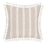 TQ Edisto Natural/Ivory Multiple Sizes Throw Pillow (Set of 2) - Ornate Home