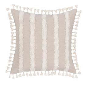 TQ Edisto Natural/Ivory Multiple Sizes Throw Pillow (Set of 2) - Ornate Home