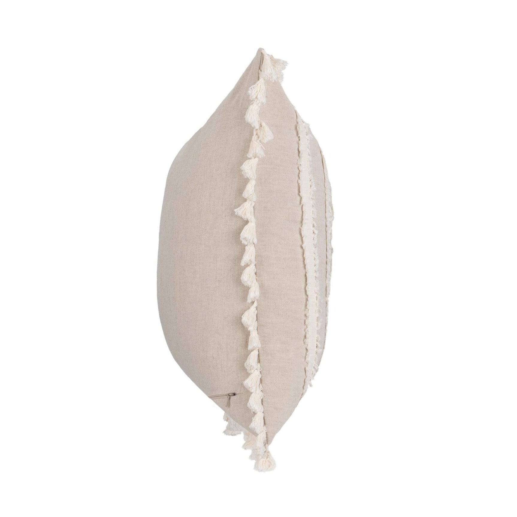TQ Edisto Natural/Ivory Multiple Sizes Throw Pillow (Set of 2) - Ornate Home