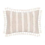 TQ Edisto Natural/Ivory Multiple Sizes Throw Pillow (Set of 2) - Ornate Home