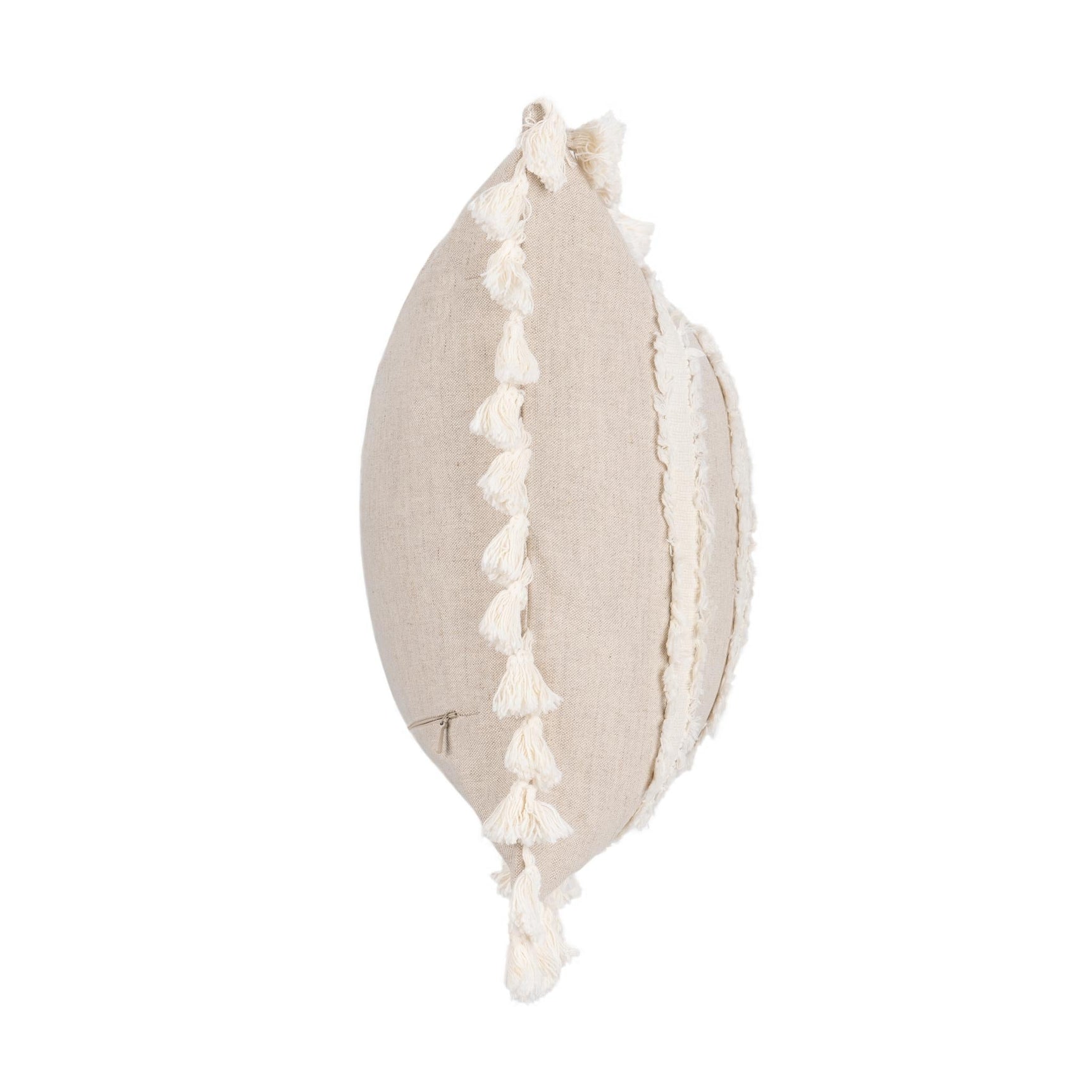 TQ Edisto Natural/Ivory Multiple Sizes Throw Pillow (Set of 2) - Ornate Home