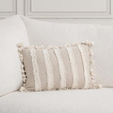 TQ Edisto Natural/Ivory Multiple Sizes Throw Pillow (Set of 2) - Ornate Home