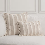 TQ Edisto Natural/Ivory Multiple Sizes Throw Pillow (Set of 2) - Ornate Home