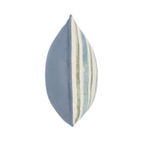 TQ Harbor Blue/Green Stripe Multiple Sizes Throw Pillow (Set of 2) - Ornate Home