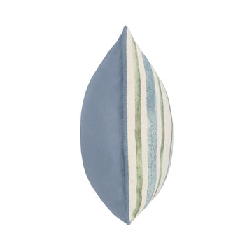 TQ Harbor Blue/Green Stripe Multiple Sizes Throw Pillow (Set of 2) - Ornate Home