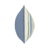TQ Harbor Blue/Green Stripe Multiple Sizes Throw Pillow (Set of 2) - Ornate Home