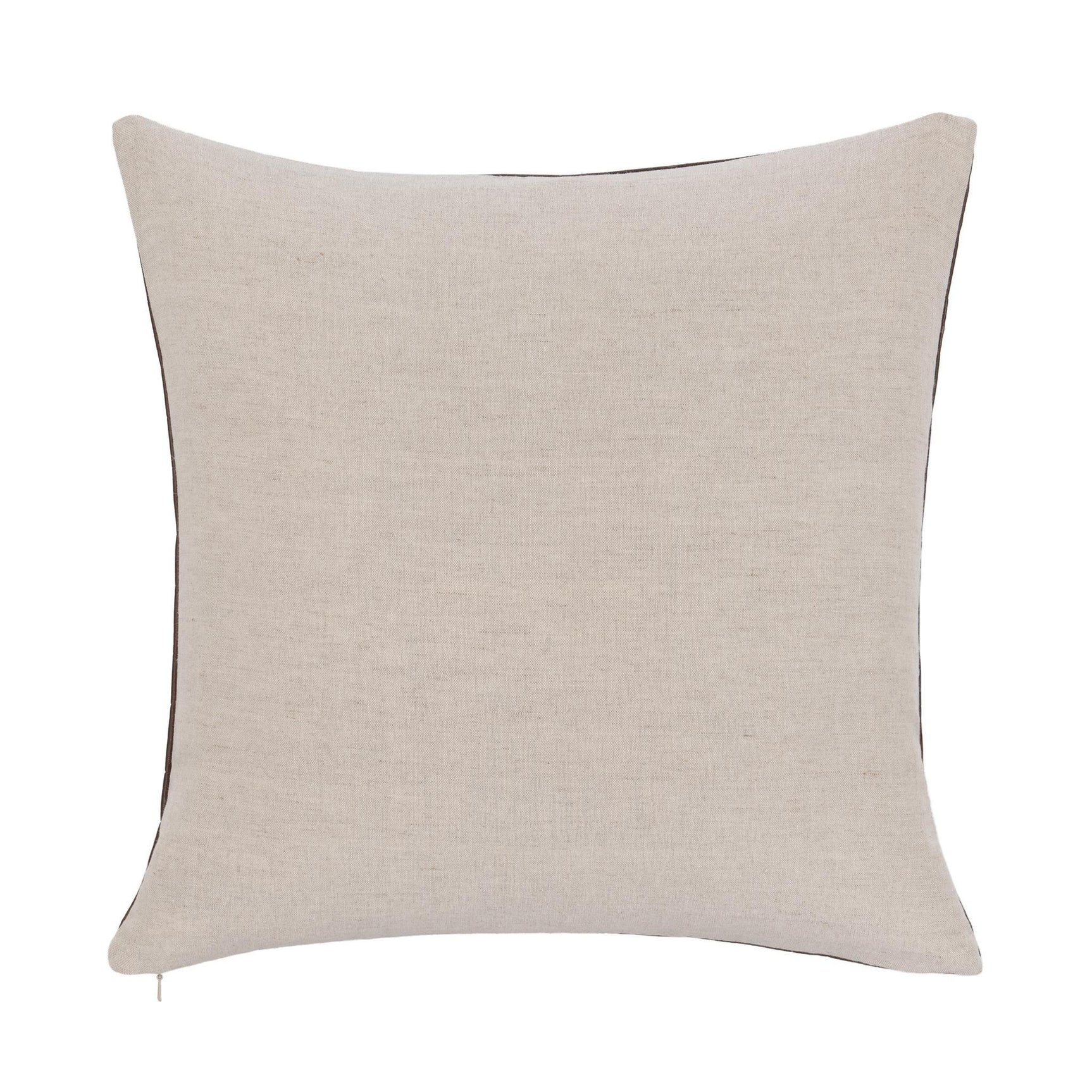 TQ Leather Seston Brown 20x20 Throw Pillow (Set of 2) - Ornate Home