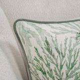 TQ Lessonia Green 22x22 Throw Pillow (Set of 2) - Ornate Home
