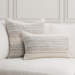 TQ Rockport Ivory Multi Multiple Sizes Throw Pillow (Set of 2) - Ornate Home