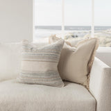 TQ Rockport Ivory Multi Multiple Sizes Throw Pillow (Set of 2) - Ornate Home