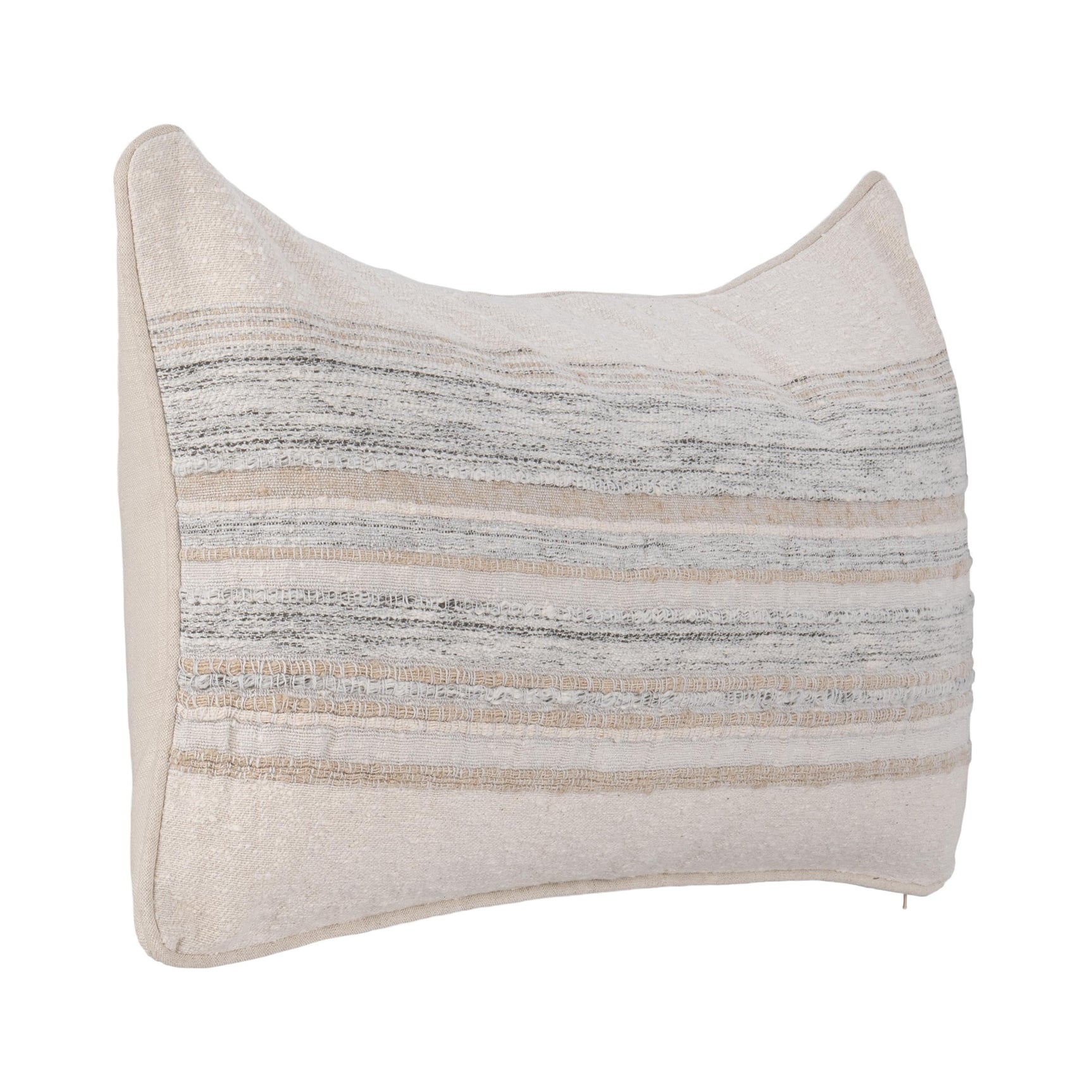 TQ Rockport Ivory Multi Multiple Sizes Throw Pillow (Set of 2) - Ornate Home