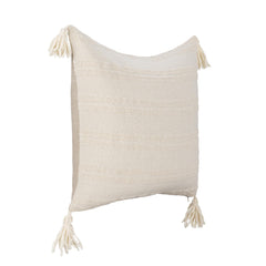 TQ York Natural/Ivory Multiple Sizes Throw Pillow (Set of 2) - Ornate Home