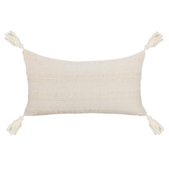 TQ York Natural/Ivory Multiple Sizes Throw Pillow (Set of 2) - Ornate Home