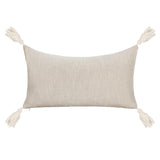 TQ York Natural/Ivory Multiple Sizes Throw Pillow (Set of 2) - Ornate Home