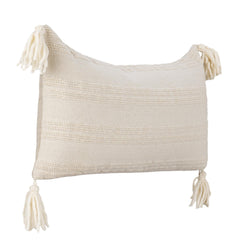 TQ York Natural/Ivory Multiple Sizes Throw Pillow (Set of 2) - Ornate Home