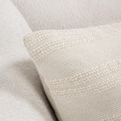 TQ York Natural/Ivory Multiple Sizes Throw Pillow (Set of 2) - Ornate Home