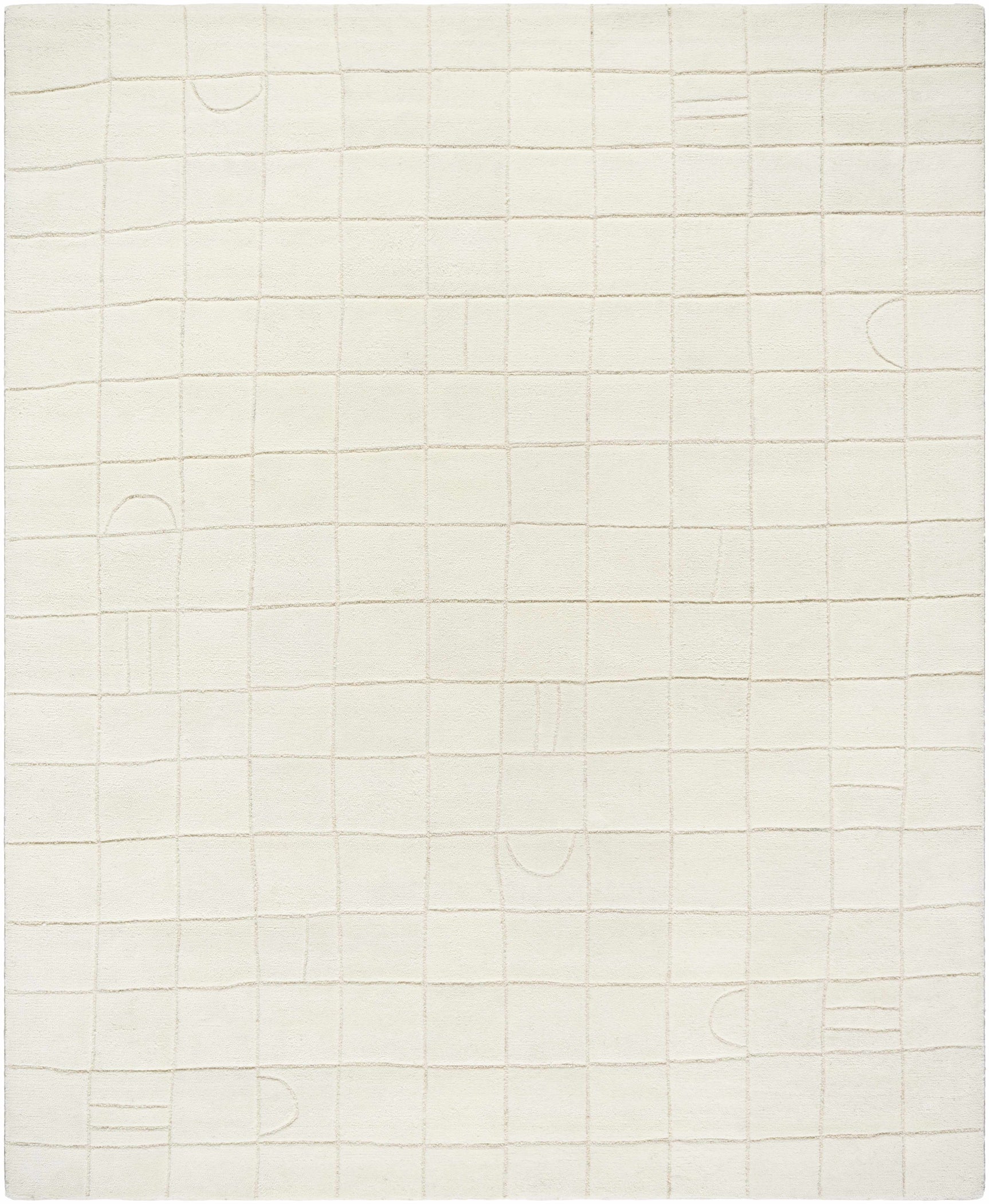 Tuuka Silver Beige Area Rug - Clearance