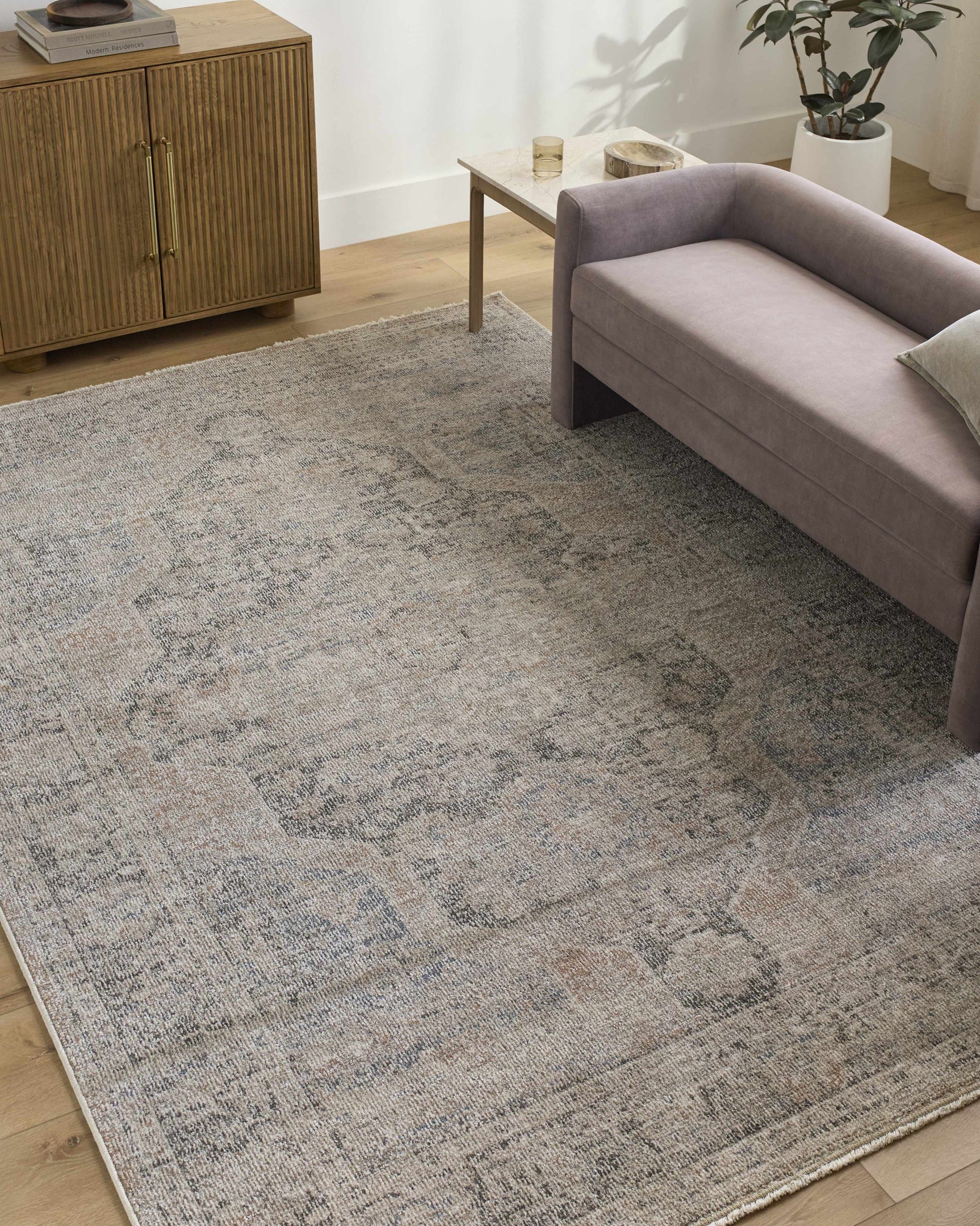 Maria Elena Machine Woven Galey Alix x LIVABLISS GADA-2303 Area Rug