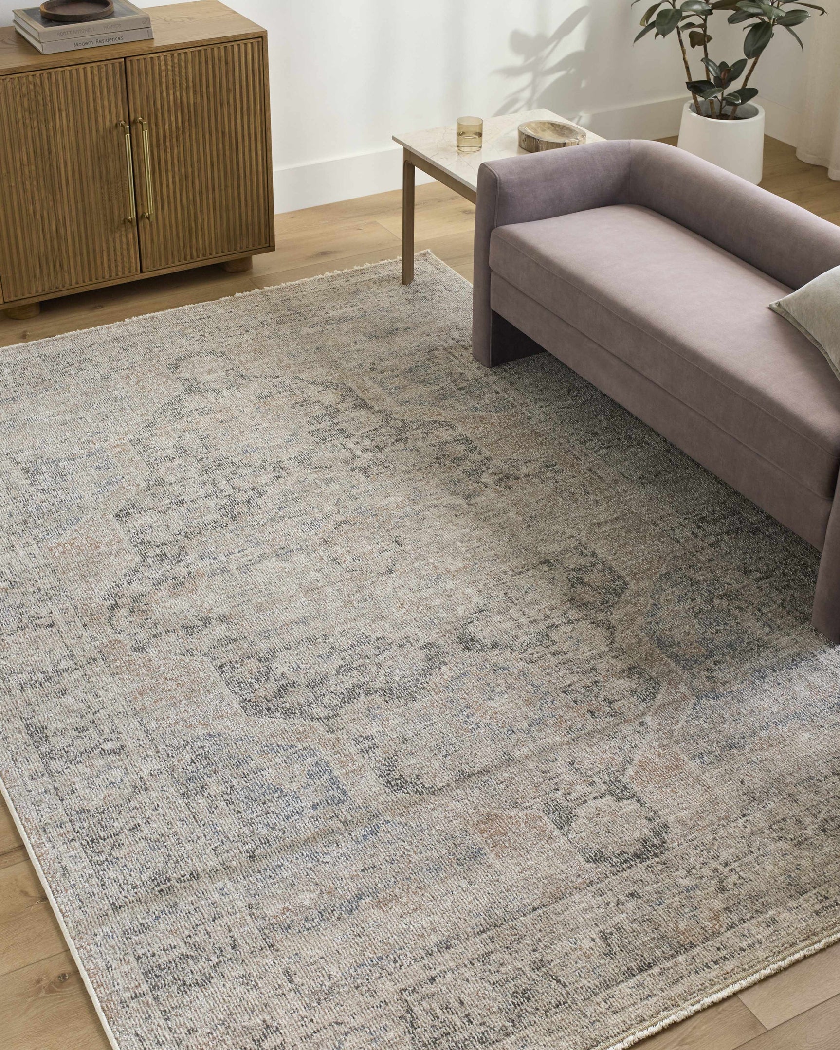 Maria Elena Machine Woven Galey Alix x LIVABLISS GADA-2303 Area Rug