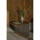 Simone Brown Nightstand
