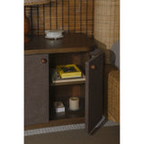 Simone Brown Nightstand