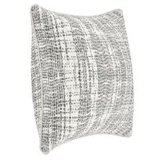 TW Brax Gray/Ivory 22x22 Throw Pillow (Set of 2) - Ornate Home