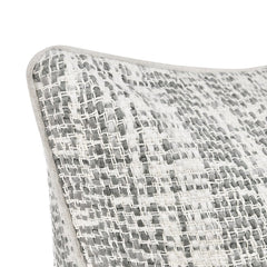 TW Brax Gray/Ivory 22x22 Throw Pillow (Set of 2) - Ornate Home