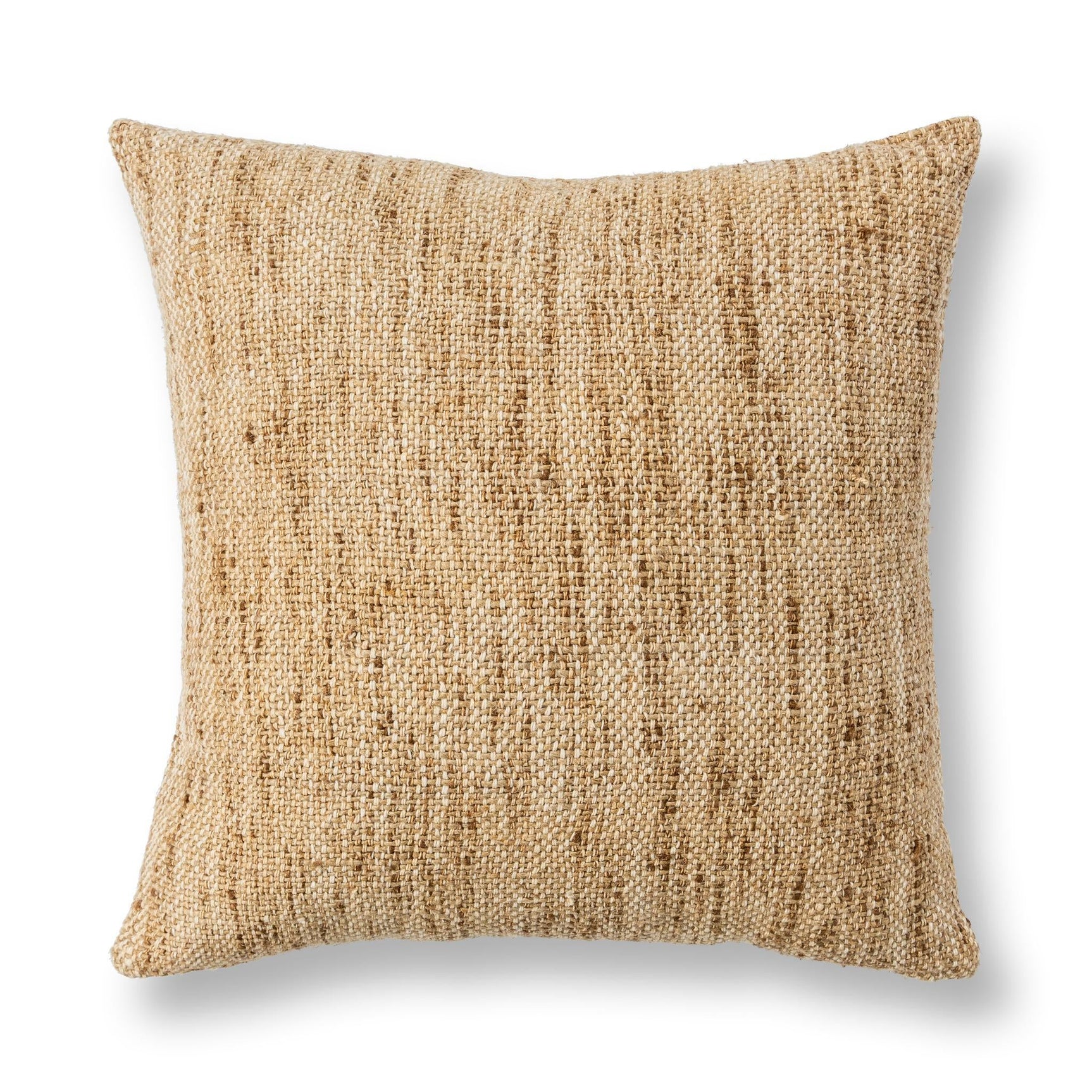 TW Mecca Beige Natural 22x22 Throw Pillow (Set of 2) - Ornate Home