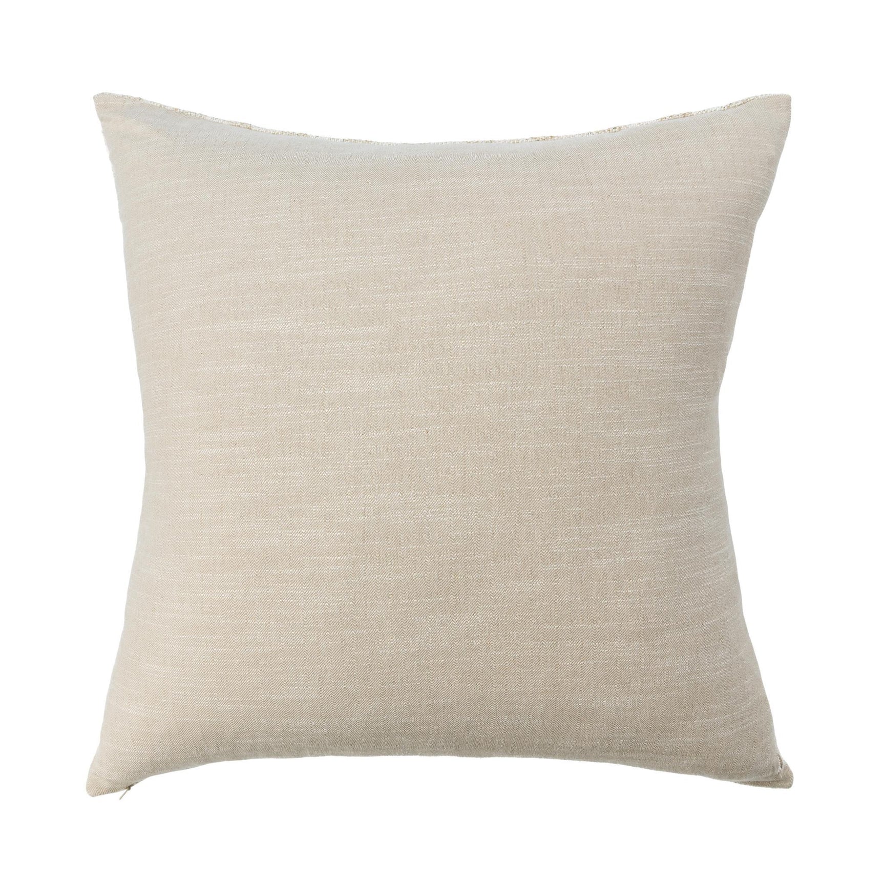 TW Sari Beige Natural/Ivory 26x26 Throw Pillow (Set of 2) - Ornate Home