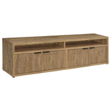 Tabby Mango 79-inch 4-door Engineered Wood TV Stand Media Console - Ornate Home