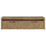 Tabby Mango 79-inch 4-door Engineered Wood TV Stand Media Console - Ornate Home