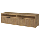 Tabby Mango 79-inch 4-door Engineered Wood TV Stand Media Console - Ornate Home