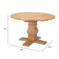 Tabi Brown Dining Table - Ornate Home