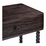Tabitha Dark Brown Nightstand - Ornate Home