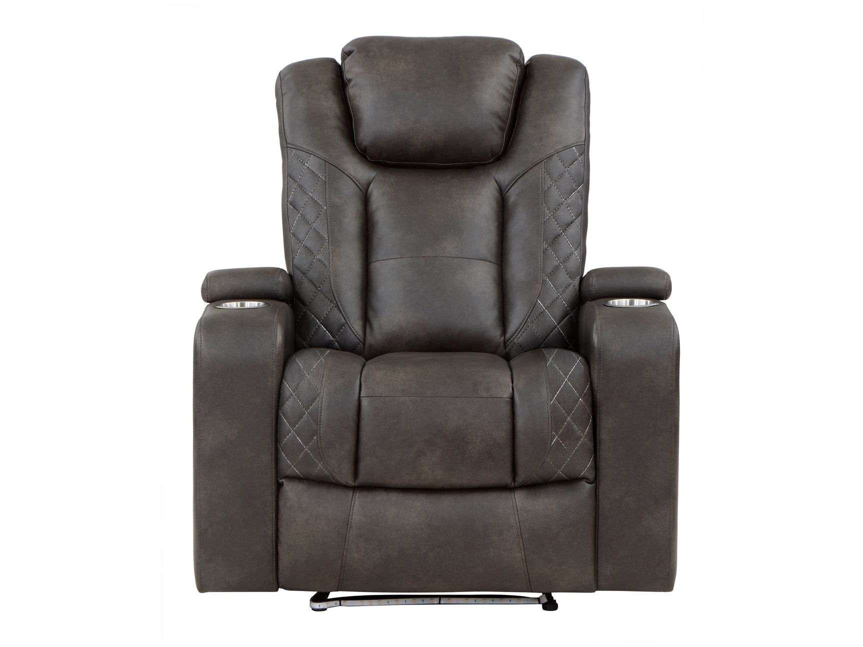 Tabor Brown Power Reclining Chair - Ornate Home