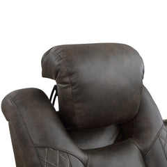 Tabor Brown Power Reclining Chair - Ornate Home