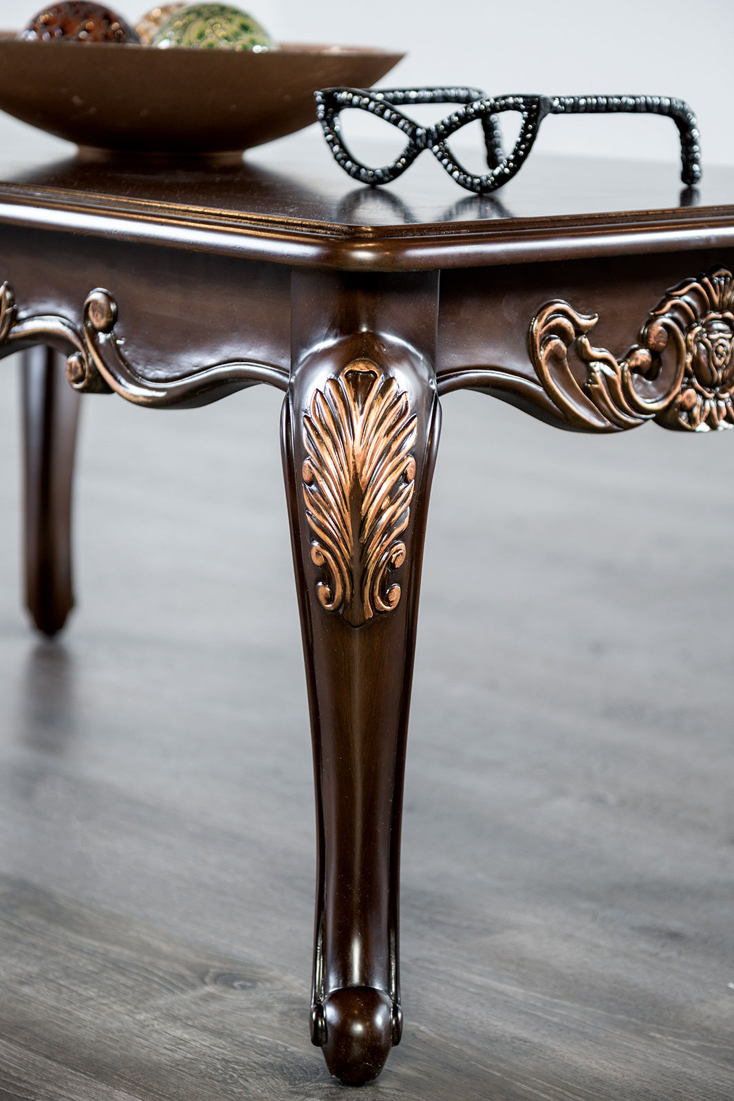 Tadcaster Dark Cherry Coffee Table - Ornate Home