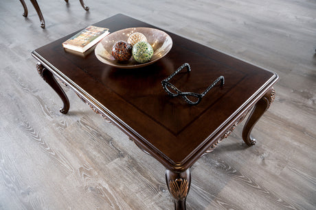 Tadcaster Dark Cherry Coffee Table - Ornate Home