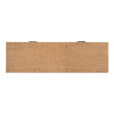 Tade Honey Pine 2 Drawer Sideboard - Ornate Home