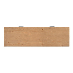 Tade Honey Pine 2 Drawer Sideboard - Ornate Home
