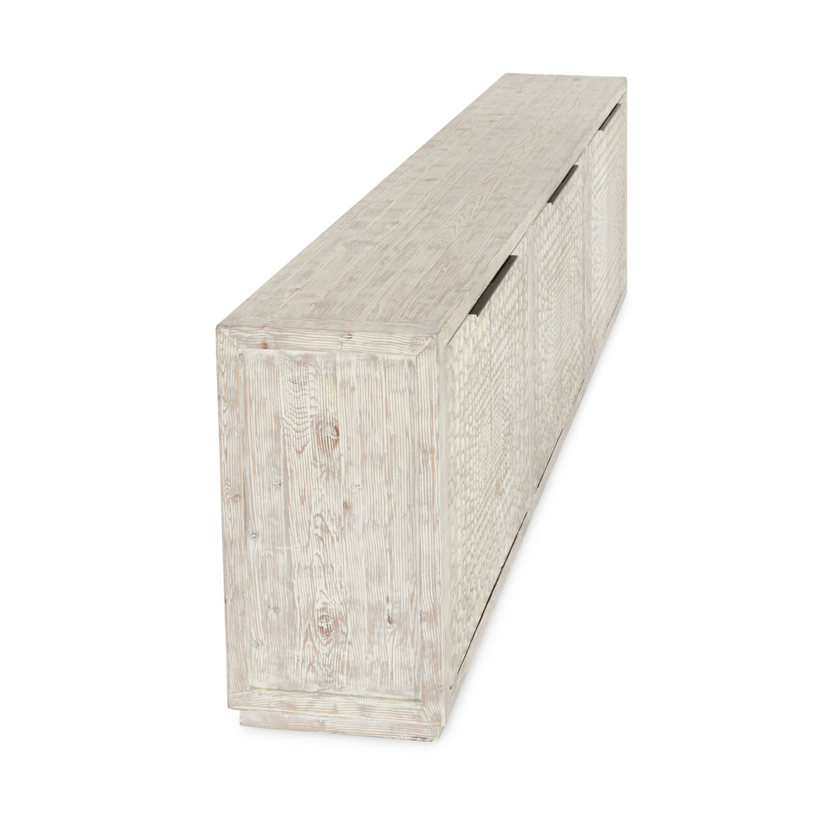 Tafari Timeworn Cream Cabinet - Ornate Home